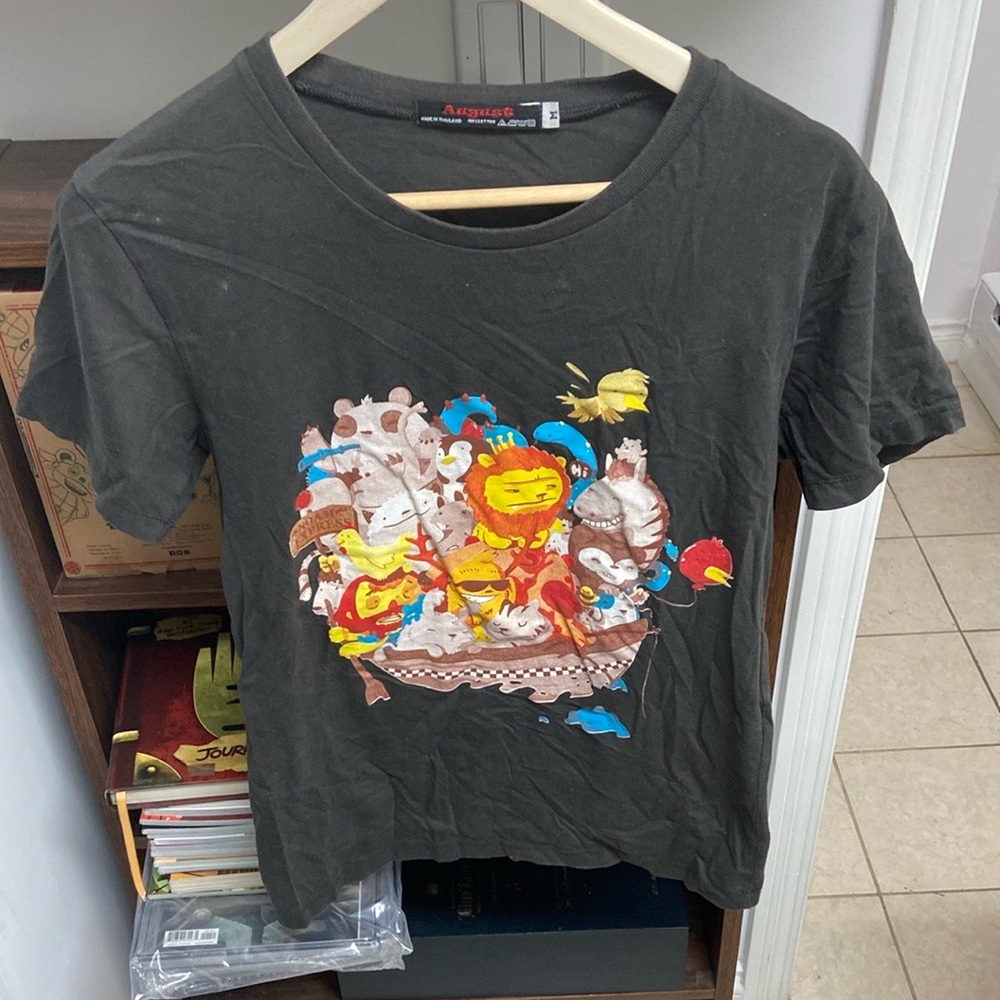 Black “Noah Arc” Graphic T-Shirt